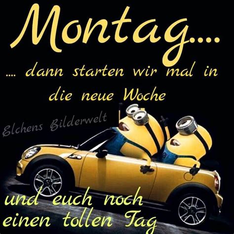 guten morgen montag lustig